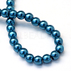 Baking Paint Glass Pearl Bead Strands HY-Q003-3mm-06-4