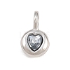 304 Stainless Steel Pendants RB-CBA40D0-01P-A-1