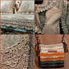 4 Yards Metallic Yarn Flower Lace Ribbons OCOR-LP0001-10-4