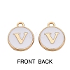 Golden Plated Alloy Charms ENAM-SZ0001-25A-V-2