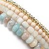 4Pcs 4 Style Natural & Synthetic Mixed Gemstone Stretch Bracelets Set BJEW-JB09003-6