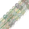 Natural Fluorite Beads Strands G-J369-17-4mm-1