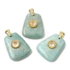 Natural Amazonite Pendants G-C282-03J-1