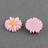 Flatback Hair & Costume Accessories Ornaments Resin Flower Daisy Decoden Cabochons CRES-Q101-02-1-1