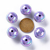 Opaque Acrylic Beads MACR-S370-D16mm-SS2114-3