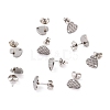 Non-Tarnish 304 Stainless Steel Stud Earring Findings STAS-I183-04A-P-1