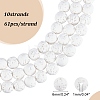 Synthetic Lava Rock Beads Strands G-S247-6mm-08-1-2