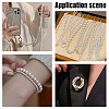 180Pcs 5 Style Glass Imitation Pearl Beads GLAA-AR0001-64-7
