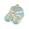 Alloy Enamel Pendants ENAM-D061-01D-01-1