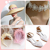 Flower Polyester Lace Trim Ribbon OCOR-WH20003-03A-03-5