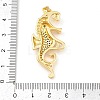 Ocean Brass Micro Pave Cubic Zirconia Pendants LS-KK-K411-04A-G-3