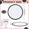120Pcs Sublimation Blank Polyester Folding Fan AJEW-BC0010-86A-2