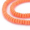 Handmade Polymer Clay Beads Strands CLAY-N008-41-4