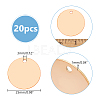 WADORN 20Pcs Copper Sheets KK-WR0001-24B-2