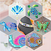 168G 12 Colors Opaque Baking Paint Glass Seed Beads SEED-SP0001-03B-01-5
