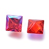 Cubic Zirconia Pointed Back Cabochons ZIRC-H108-09B-227SI-1