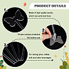 24Pcs Transparent Acrylic Stirring Rods AJEW-FG0003-15B-4