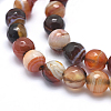Natural Striped Agate/Banded Agate Beads G-J371-07-8mm-3