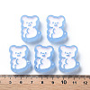 Transparent Acrylic Beads MACR-S374-07B-04-4