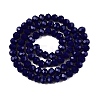 Opaque Solid Color Imitation Jade Glass Beads Strands LS-EGLA-A044-P6mm-D07-3
