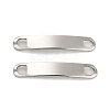 201 Stainless Steel Connector Charms STAS-K265-02A-P-1