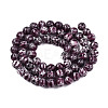 Round Millefiori Glass Beads Strands LK-P001-32-2