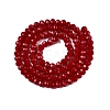 Opaque Solid Color Imitation Jade Glass Beads Strands EGLA-A044-P4mm-D02-3