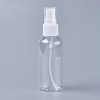 60ml Transparent PET Plastic Refillable Spray Bottle MRMJ-WH0032-01B-2