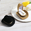 4Pcs 2 Colors Hat Velvet Jewelry Boxes CON-SC0001-19B-4