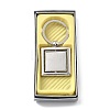Zinc Alloy Rotating Keychain Bezel Cabochon Settings FIND-G088-01D-1