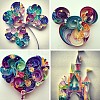 DIY Paper Quilling Strips Sets: Random Color Paper Quilling Strips DIY-S038-002-17