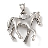 304 Stainless Steel Pendants STAS-Z097-11AS-1