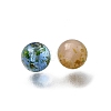 Picasso Transparent Glass Beads GLAA-P073-02-2