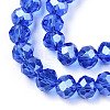 Electroplate Glass Beads Strands EGLA-A034-T10mm-A32-2
