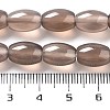 Natural Grey Agate Beads Strands G-B106-B04-01-5