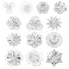 13Pcs 13 Styles Brass Bead Caps KK-TA0008-26P-3