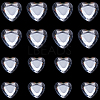 Gorgecraft 200Pcs 2 Style Acrylic Rhinestone Cabochons MACR-GF0001-03A-7