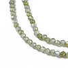Cubic Zirconia Beads Strands G-F596-48B-3mm-3