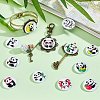 1Set Glass Cabochons GGLA-PH0001-65H-5