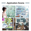 Rectangle with Cat Pattern PVC Wall Stickers X1-CF-TAC0001-12-6