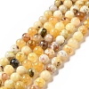 Natural Yellow Opal Beads Strands G-G992-A02-C-1