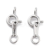 925 Sterling Silver Spring Ring Clasps LS-STER-H111-06P-1