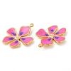 304 Stainless Steel Enamel Pendants STAS-K256-10G-01-2