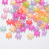 Imitation Jelly Acrylic Christmas Beads JACR-Q056-07-1