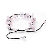 Adjustable Nylon Cord Braided Bead Bracelets BJEW-JB04602-04-3