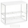 Assembled Rectangle Acrylic Action Figures Display Boxes ODIS-WH0017-096B-1