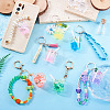 Transparent Resin Big Pendants RESI-TAC0019-04B-7