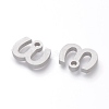 Tarnish Resistant 304 Stainless Steel Pendants STAS-A045-19P-2