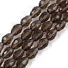 Transparent Glass Beads Strands EGLA-N013-T6mm-D27-1