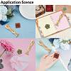 Brass Clay Seal Stamp Set DIY-WH0576-001-6